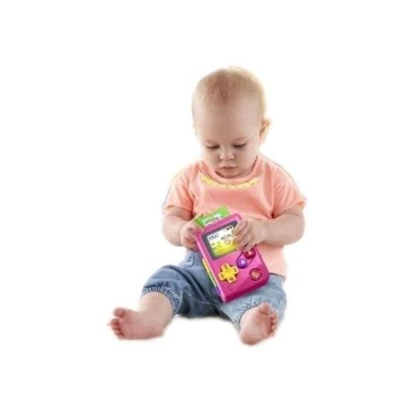 Fisher-Price Laugh Learn Lil' Gamer Pink (6-36M) Toddler/Baby Interactive Toy - Picture 4 of 6